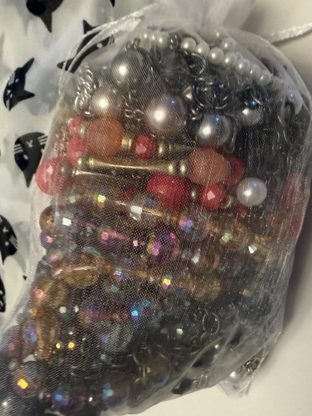 Mystery Jewelry Bag Five Beaded Necklaces